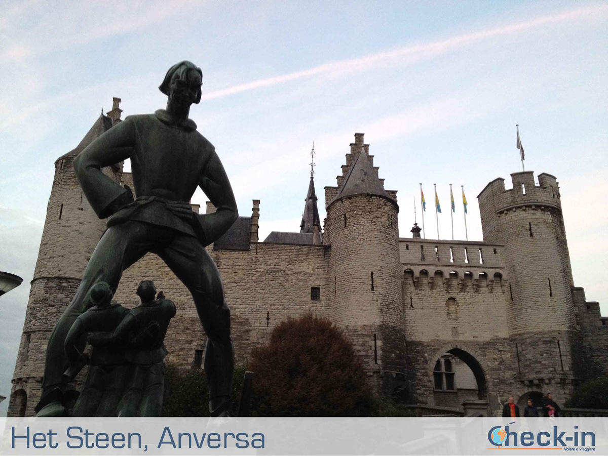 Cosa vedere ad Anversa in un giorno: il castello Het Steen (Belgio)