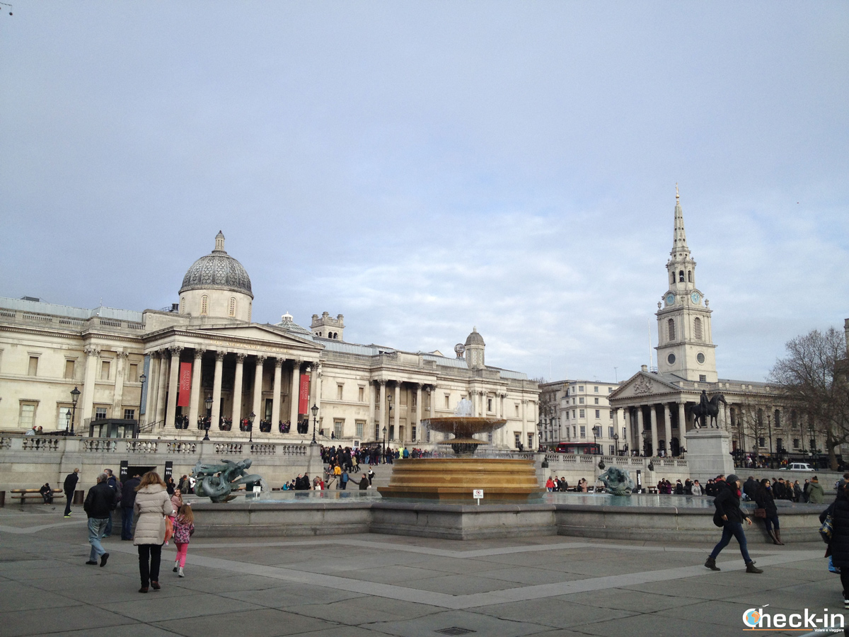 Cosa vedere a Londra: Trafalgar Square