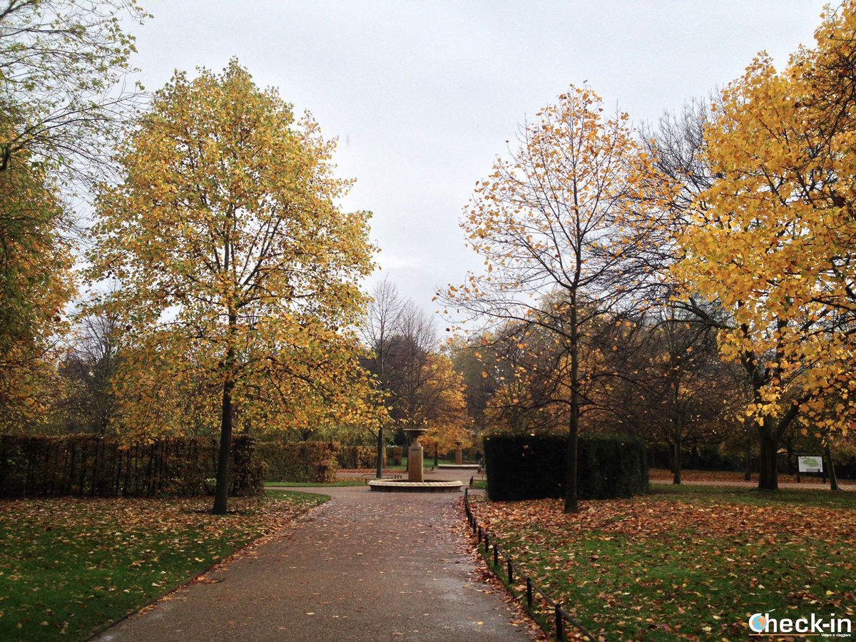 I parchi di Londra: Regents Park , autunno 2015