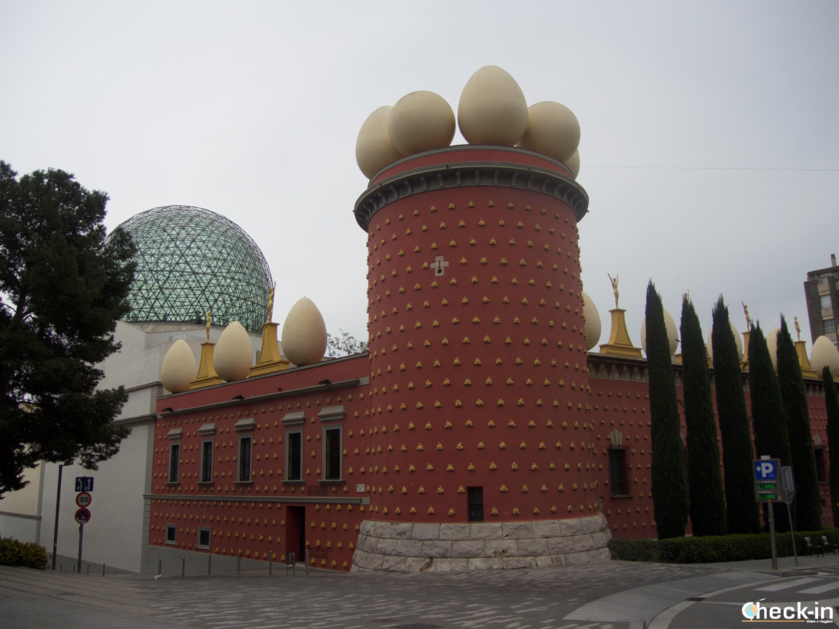 Il Museo Dalí di Figueres - Costa Brava, Catalogna (Spagna settentrionale)