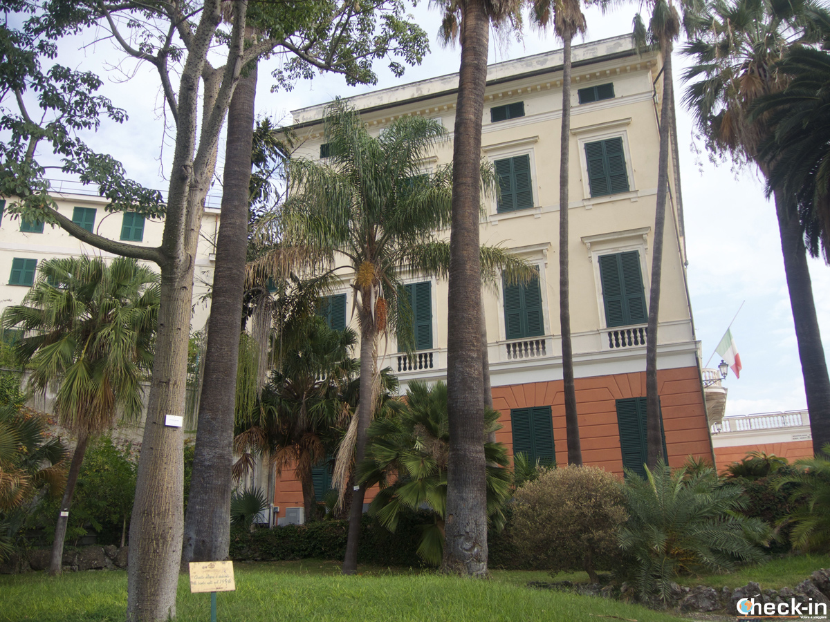 Il Palazzo di Villa Pallavicini a Genova Pegli