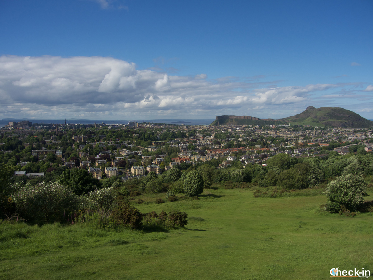 Visit Edinburgh and its panoramic viewpoints: Blackford Hill - Scotland, UK