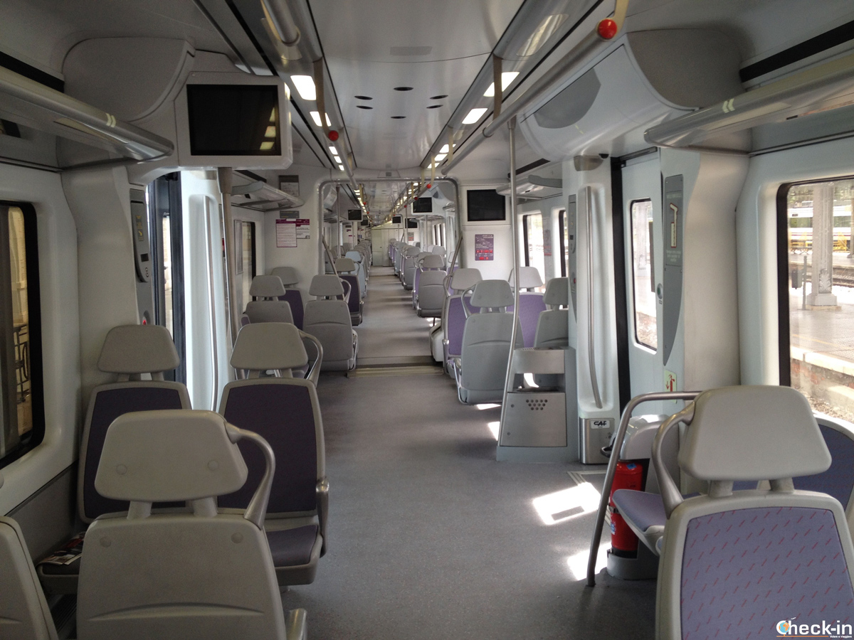 A bordo di Renfe Cercanías, il treno riservato ai pendolari spagnoli