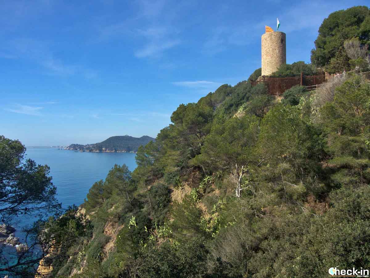 Salita al Castell de Sant Joan di Lloret de Mar