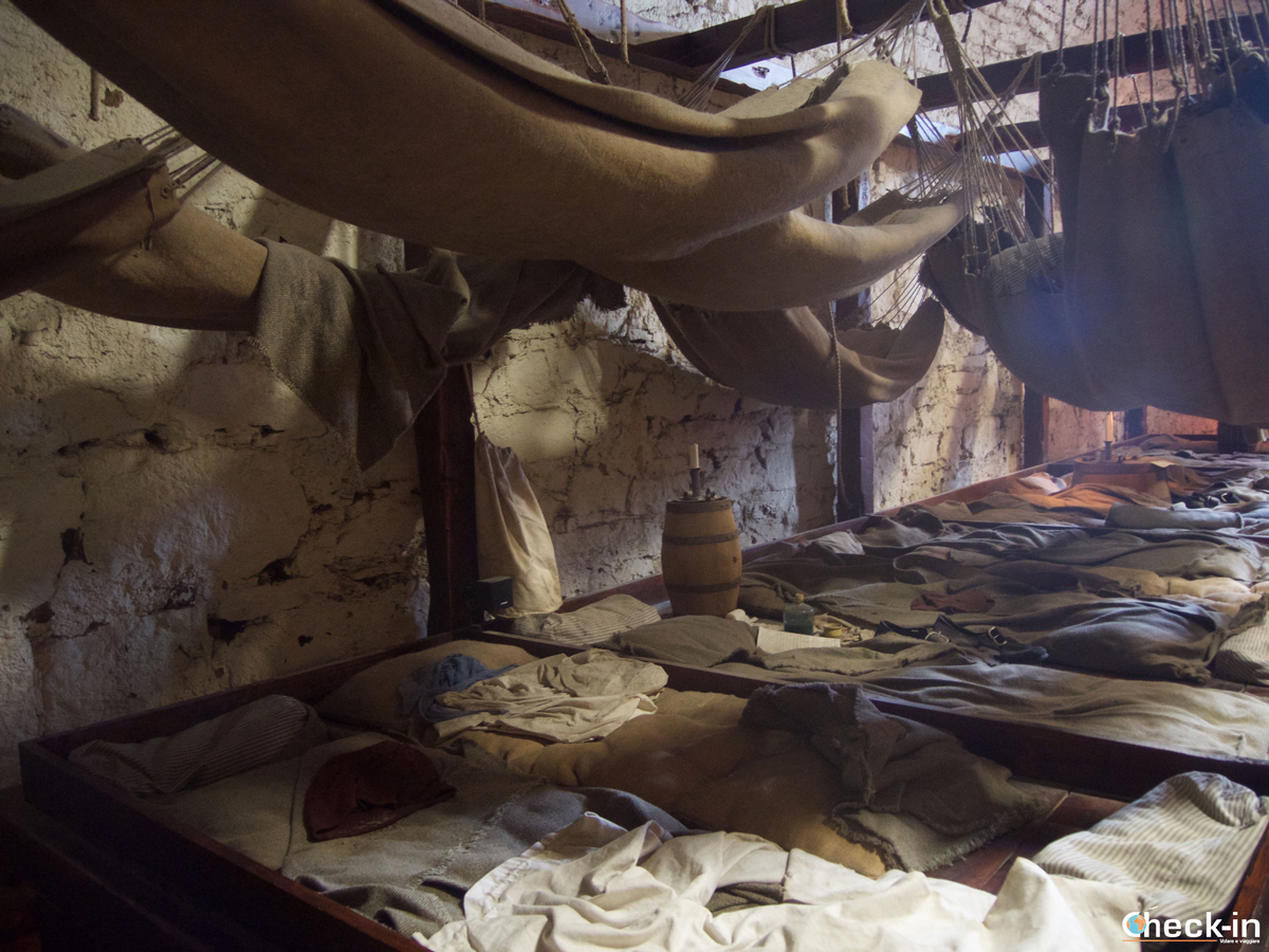 Visit of the Prisons of War at Edinburgh Castle in Scotland