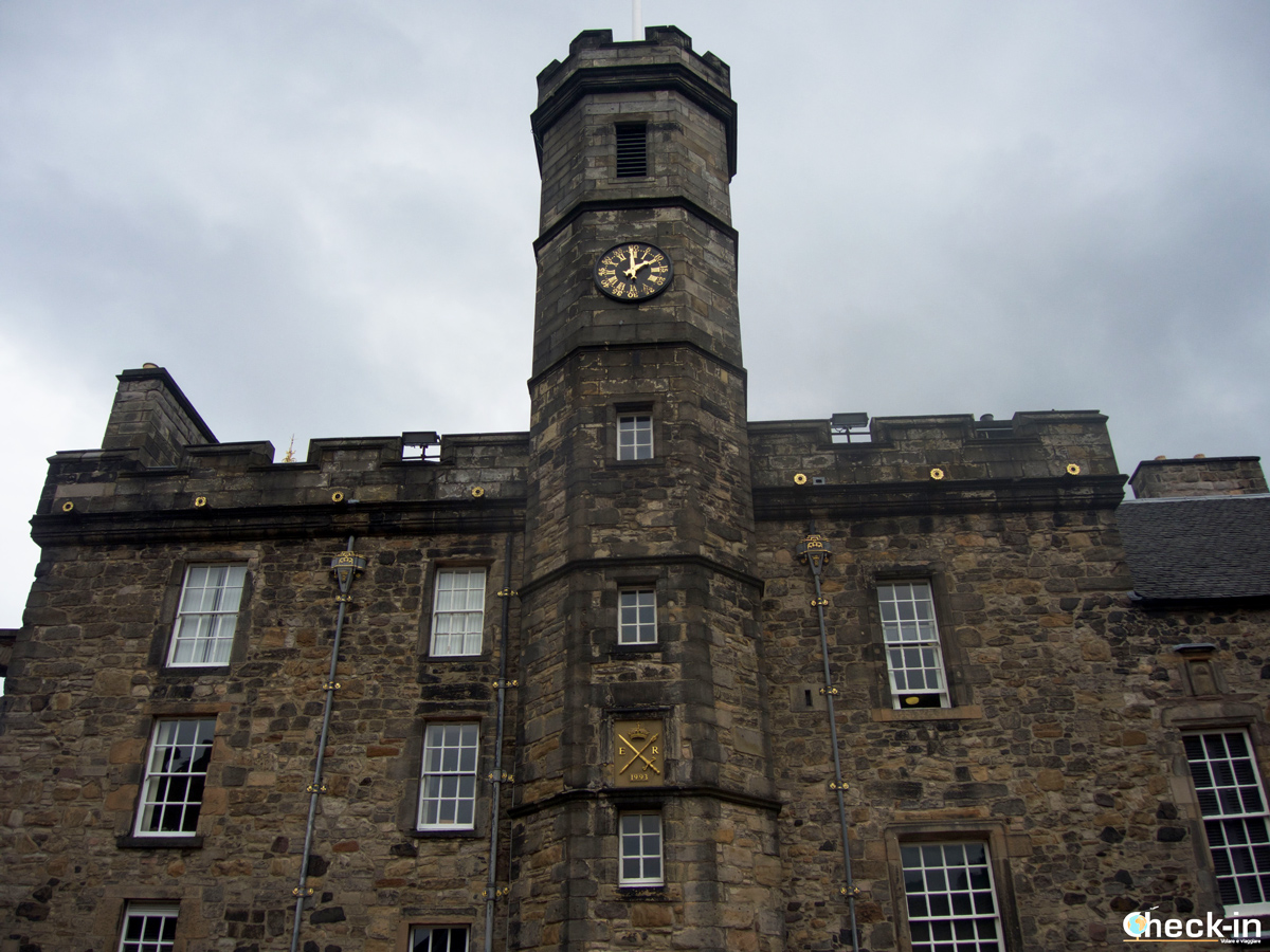 The Royal Palace in Edinburgh Castle contains the Scottish Crown Jewels