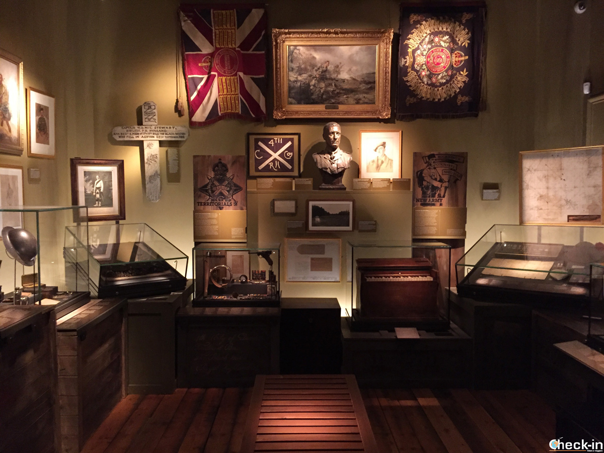 Black Watch Museum, Perth - Stanza dedicata alla 1a Guerra Mondiale