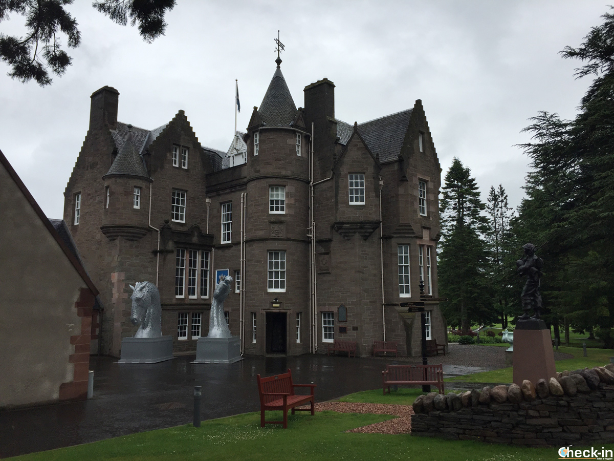 Balhousie Castle in Perth, home of the Black Watch Museum
