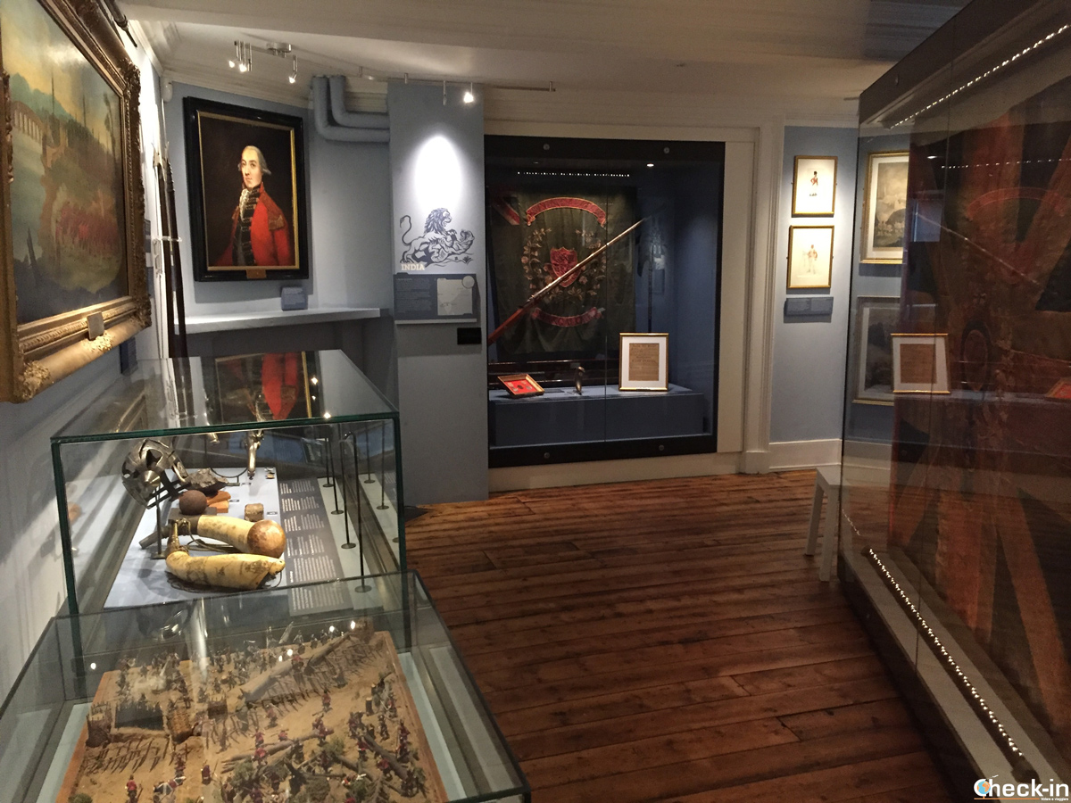 Visit of the Black Watch Museum at Balhousie Castle in Perth, Scotland
