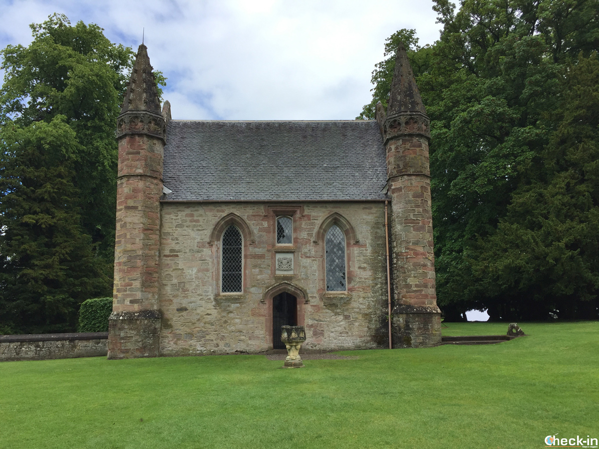 The Moot Hill in front of Scone Palace in Perth, Scotland