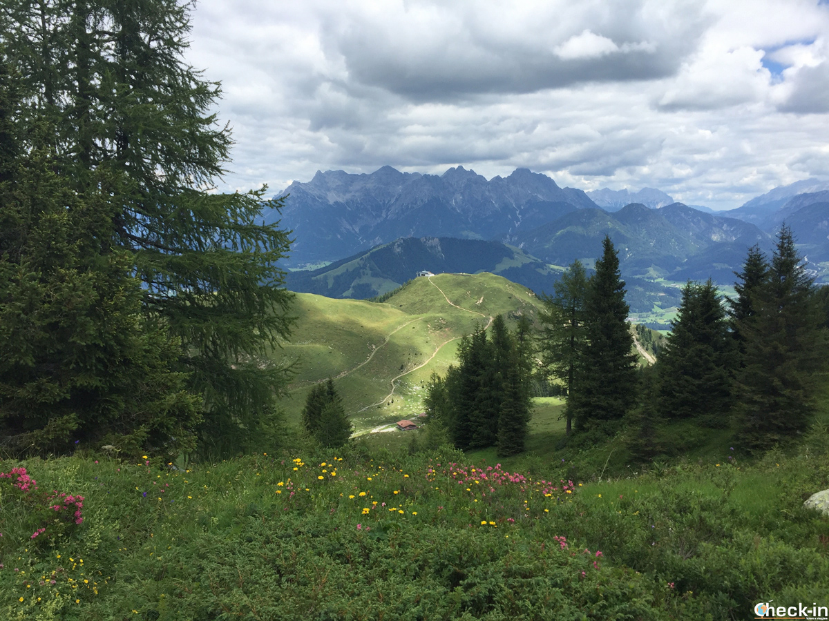 Discesa dal Wildseeloder a Fieberbrunn - Tirolo, Austria