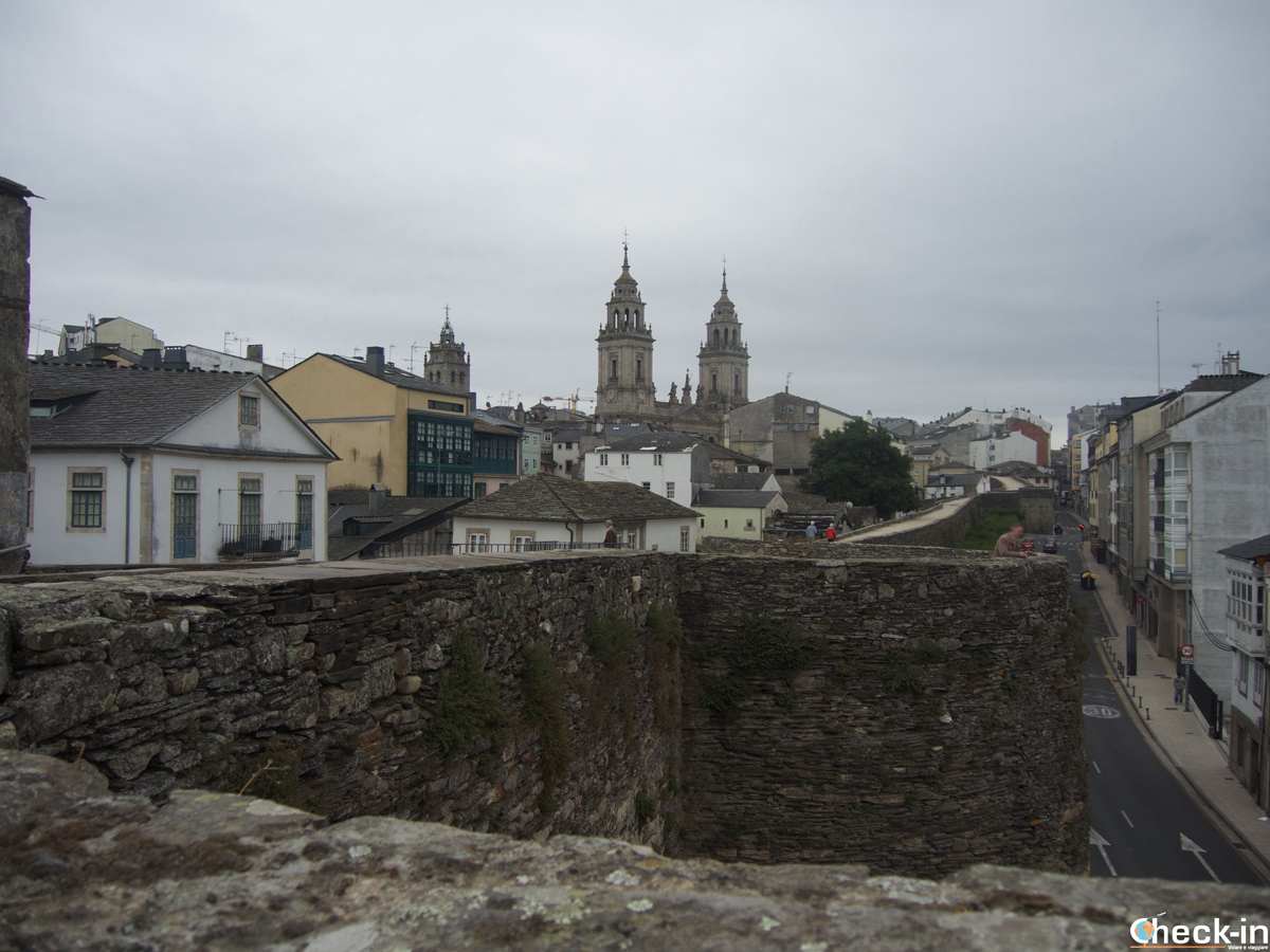 La muralla romana de Lugo, Patrimonio Unesco por la Humanidad - Galicia, España