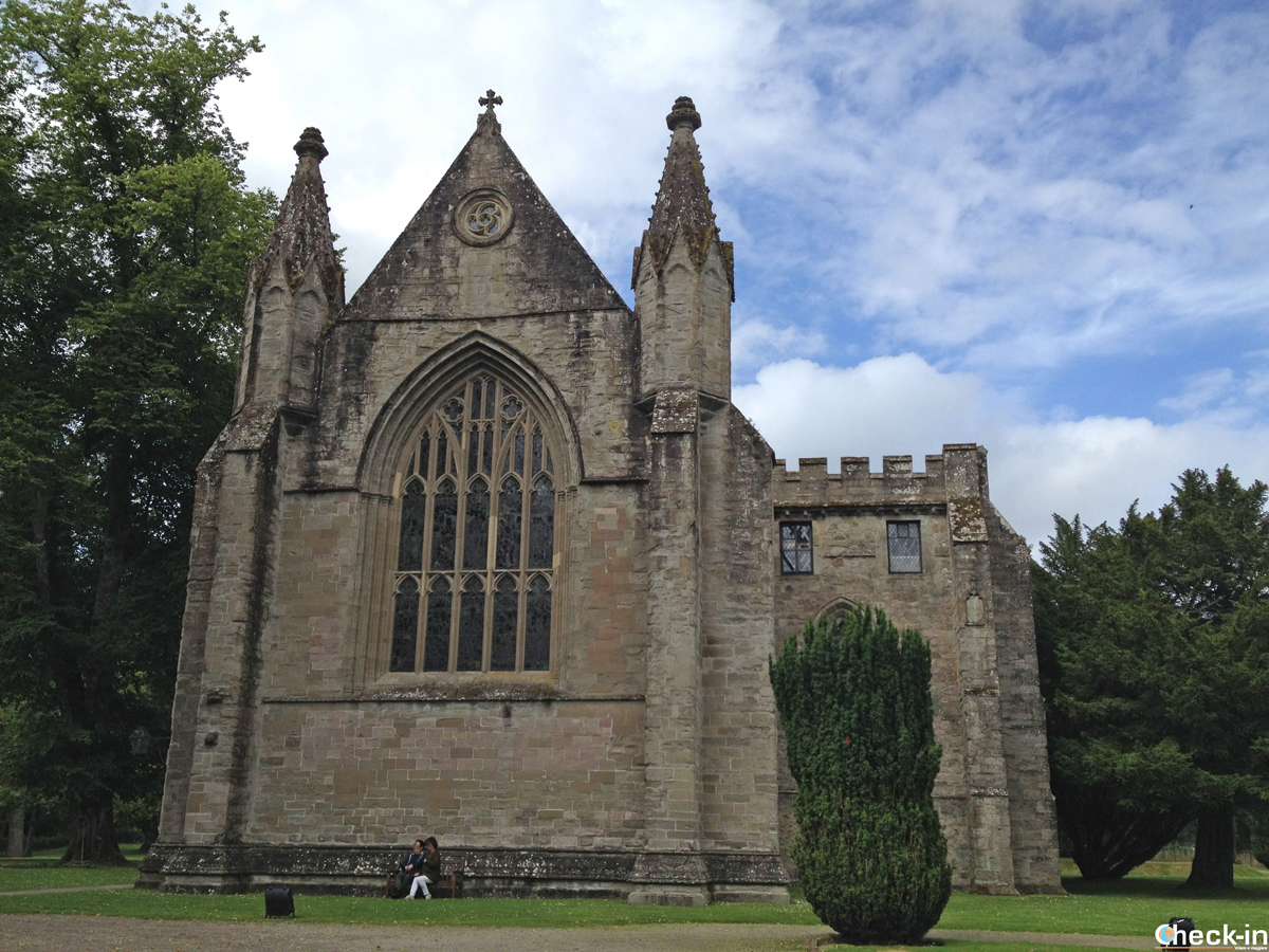 Sight of Dunkeld Cathedral, near Perth and Pitlochry - Property of Historic Scotland