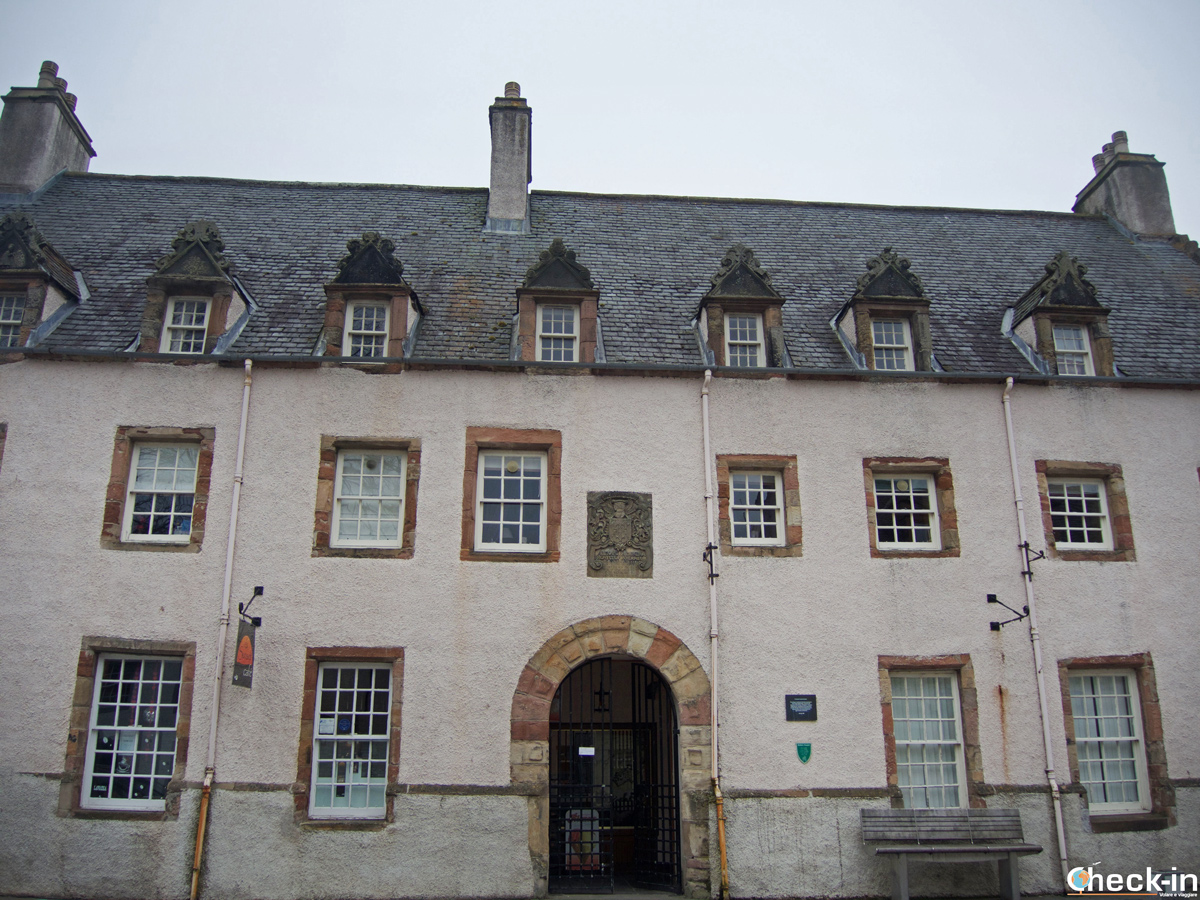 The building that hosted the Dunbar Hospital in Inverness