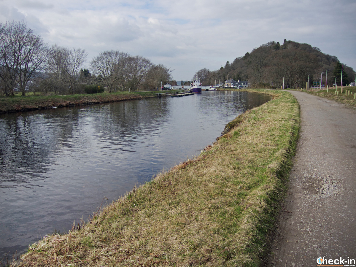 The start of the Caledonian Canal in Inverness