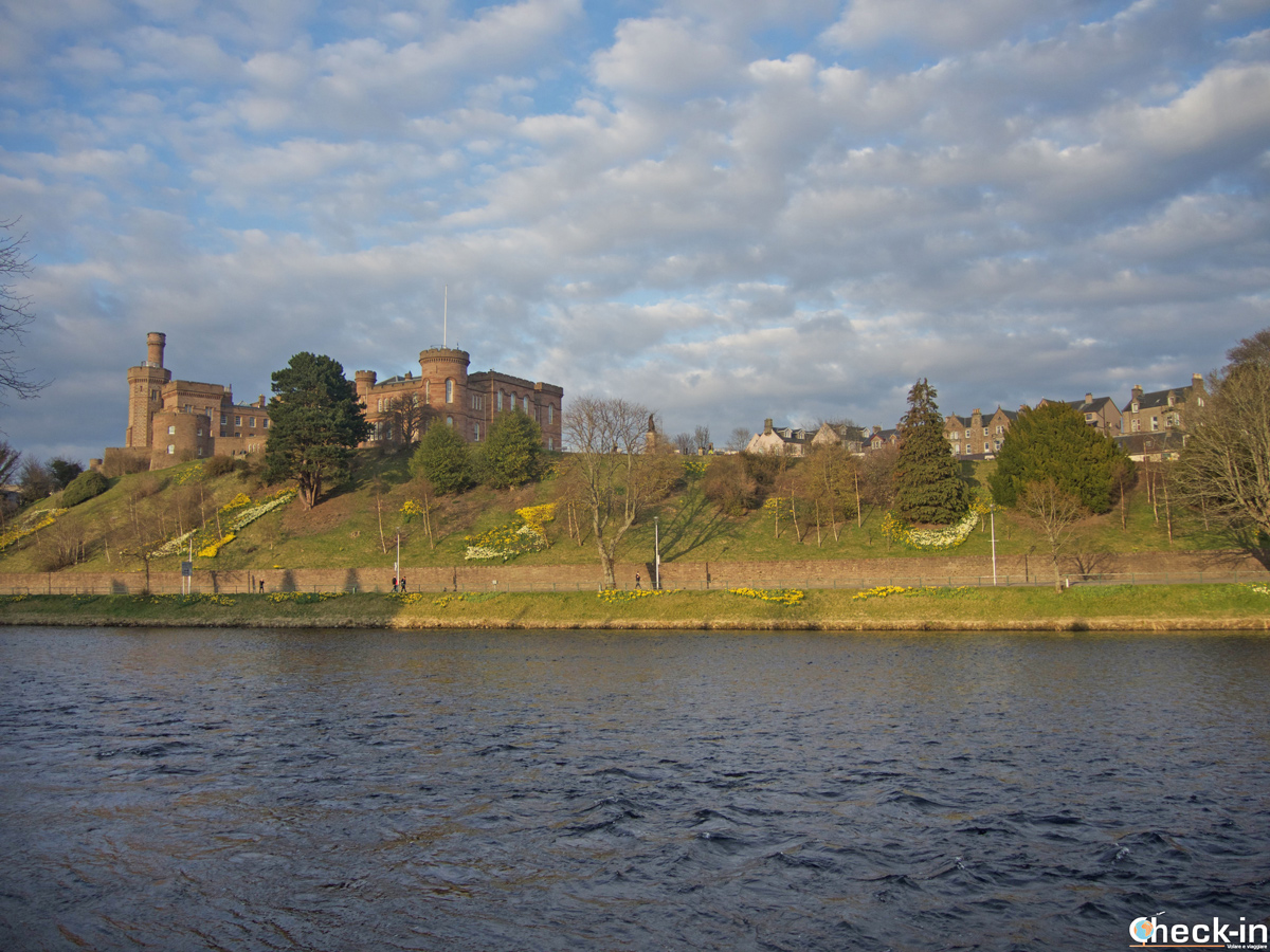 Inverness Castle as seen from River Ness