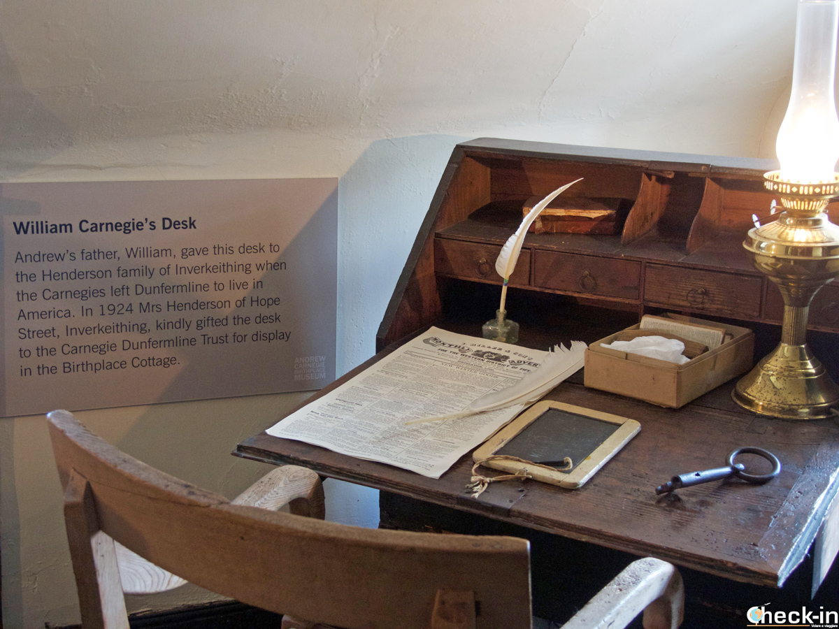 Visit of the Andrew Carnegie Birthplace Museum in Dunfermline - Kingdom of Fife, Scotland
