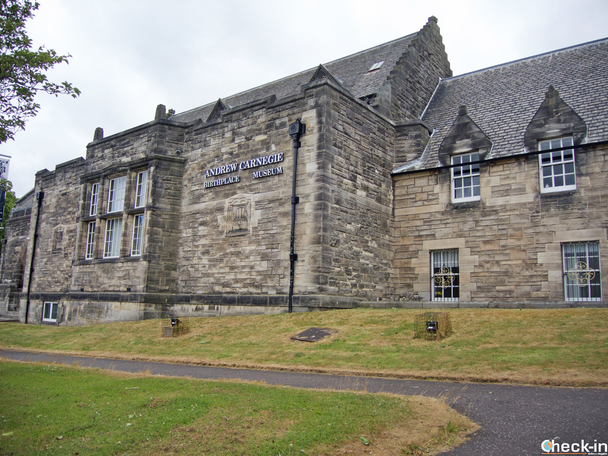 The Andrew Carnegie Birthplace Museum in Dunfermline - Fife, Scotland