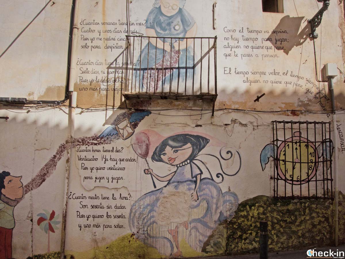 Street Art nel centro storico di Alicante (Spagna)