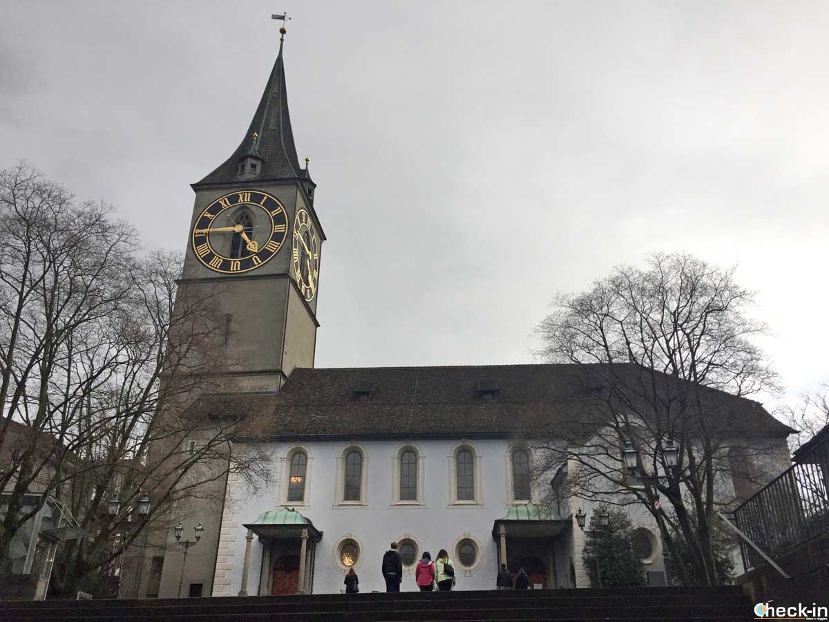 La Chiesa di San Pietro a Zurigo (Svizzera)