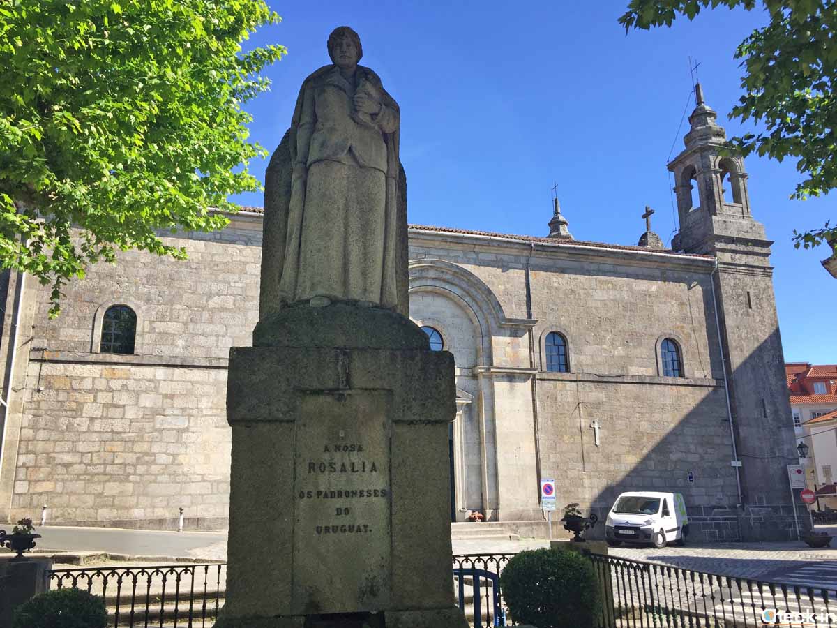 Visita de la Iglesia de Santiago en Padrón - Donde nació el Camino