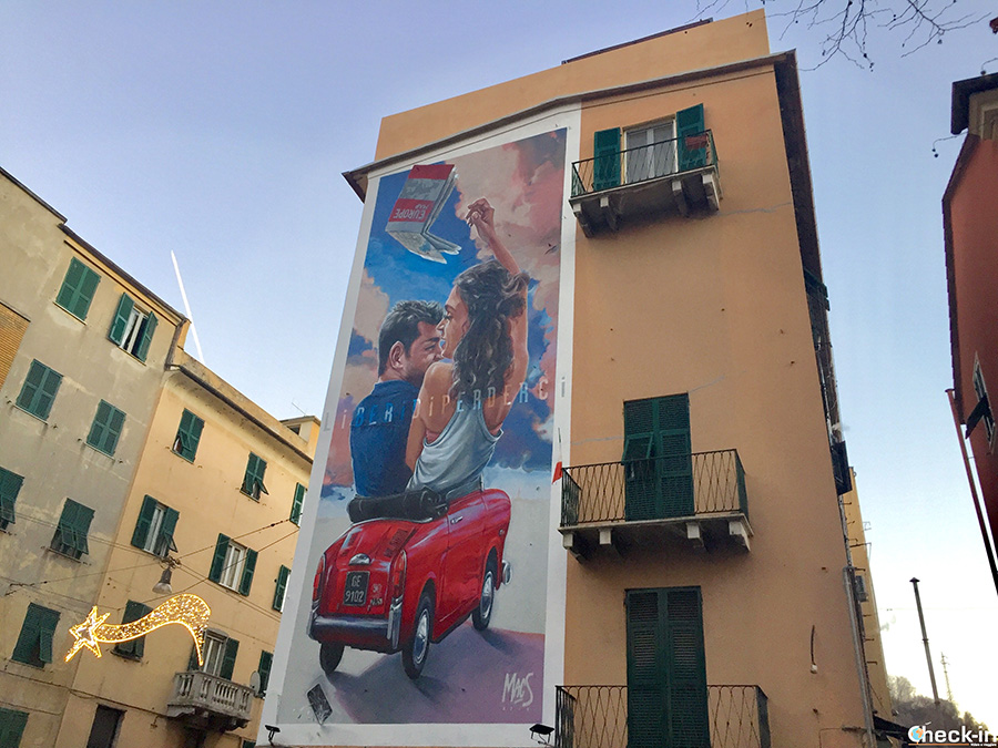 Progetto "On the Wall" a Genova Certosa