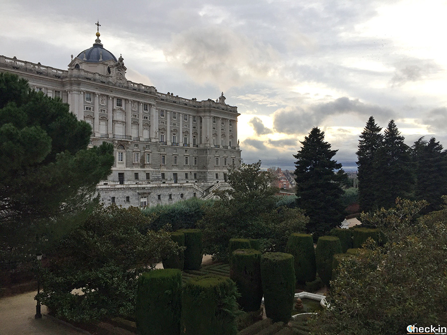 Cosa vedere vicino al Palacio Real di Madrid - Giardini di Sabatini