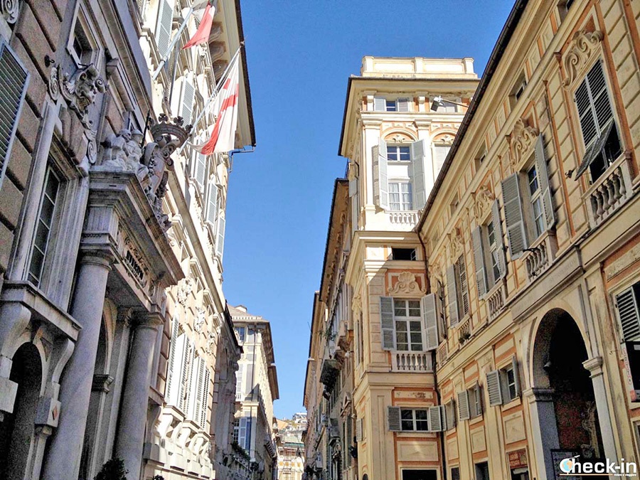 Via Garibaldi - Strada Nuova in Genoa Old Town
