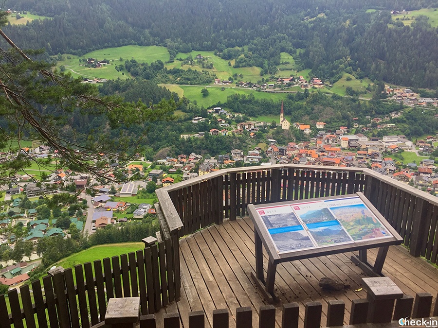 Vista panoramica su Oetz da "Kanzel" - Tirolo austriaco