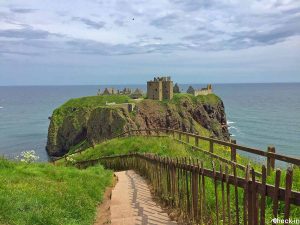 Film Disney e "Amleto" di Zeffirelli ambientati al Castello di Dunnottar - Scozia, UK