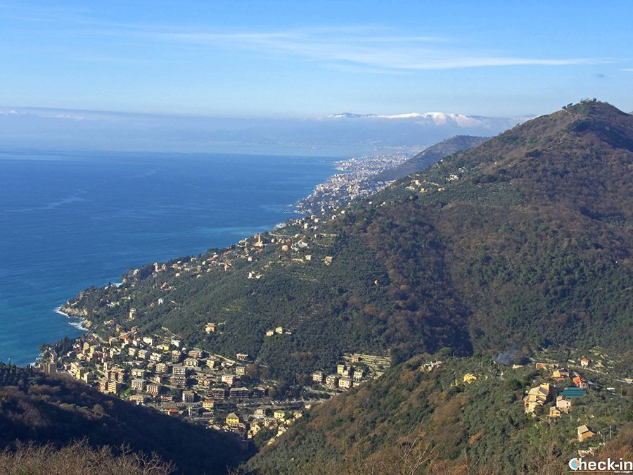 Trekking nella Liguria di levante: da Sori a Sant'Uberto