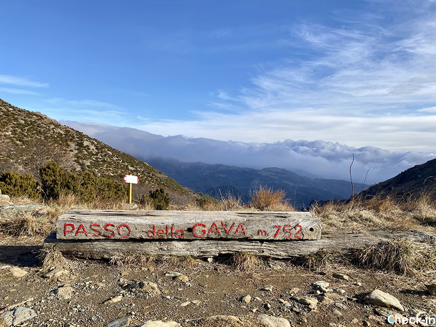 Informazioni sentieri dal Passo della Gava (Arenzano) - Parco del Beigua