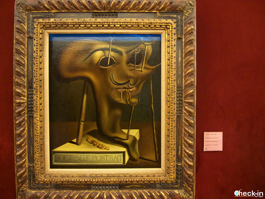 Obras para ver en el Teatro-Museo de Dalí en Figueres - El "autorretrato"