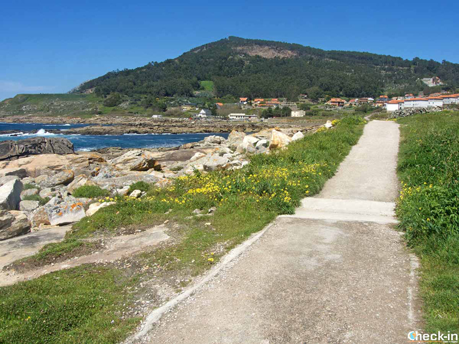Senda litoral y Camino Portugués da Costa: etapa de A Guarda (sur de Galicia)