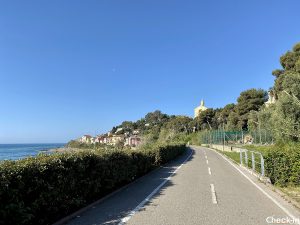 Percorso pista ciclopedonale del Ponente, da Ospedaletti a San Lorenzo al Mare: tappa a Bussana Nuova