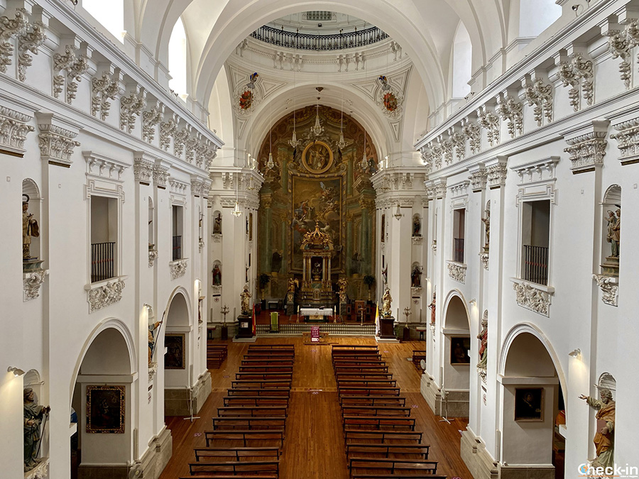 Chiesa dei Gesuiti di Sant'Ildefonso nel centro storico di Toledo - Spagna centrale