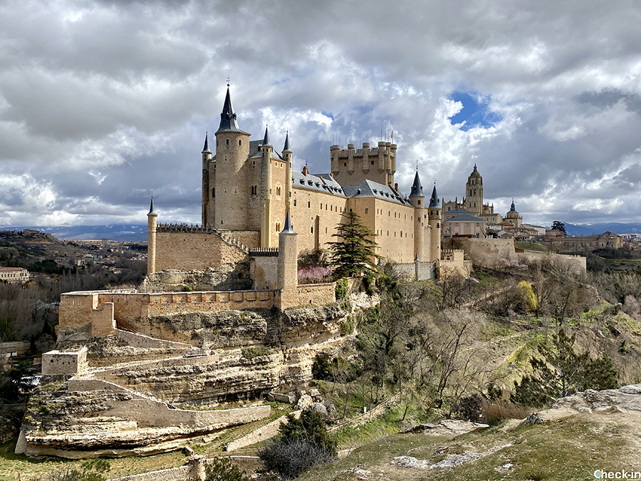 Angoli più belli di Segovia: Mirador del Alcázar y los dos valles