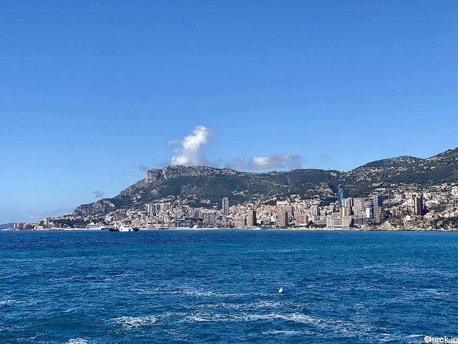 Percorso "Promenade Le Corbusier" da Capo Martino con vista sul Principato di Monaco