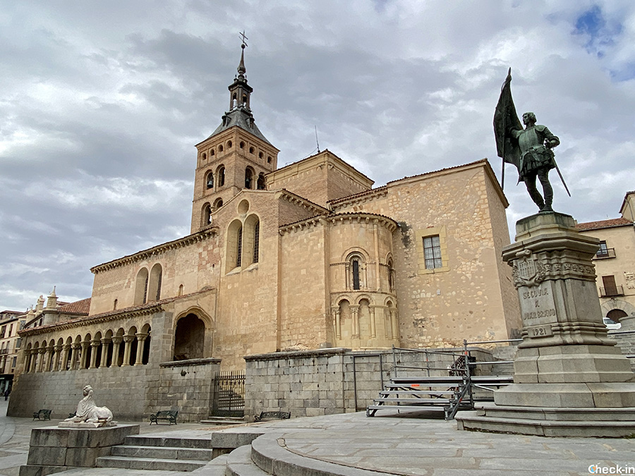 Monumenti da vedere a Segovia: Iglesia de San Martín in Plaza Medina del Campo