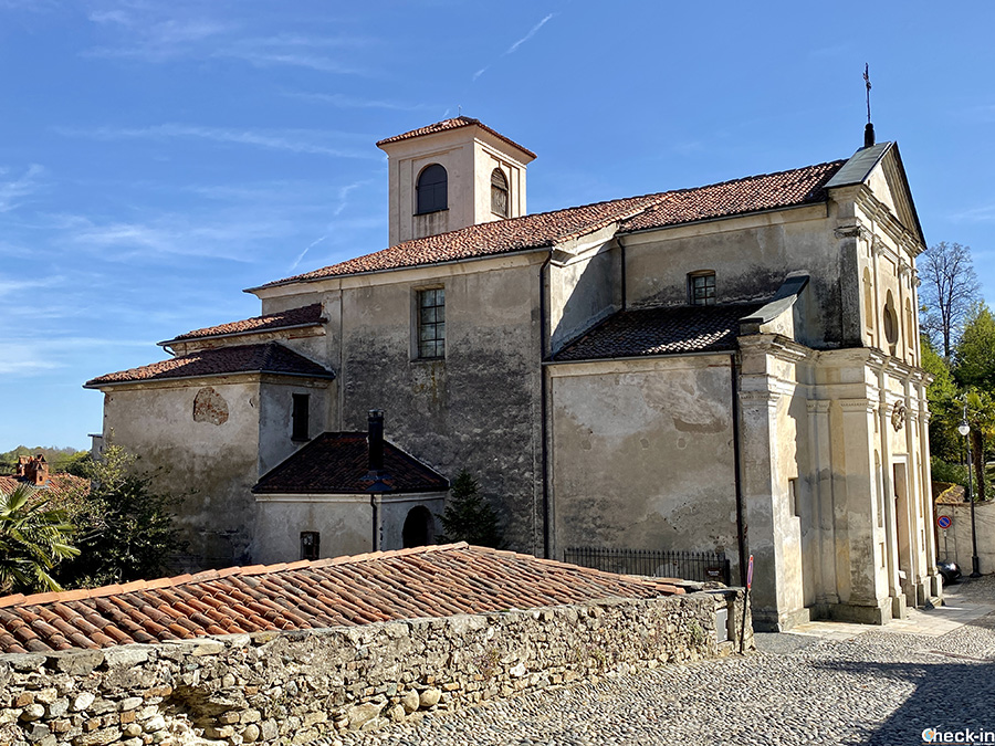 Luoghi di interesse a Caravino: Chiesa parrocchiale di S. Lorenzo a Masino