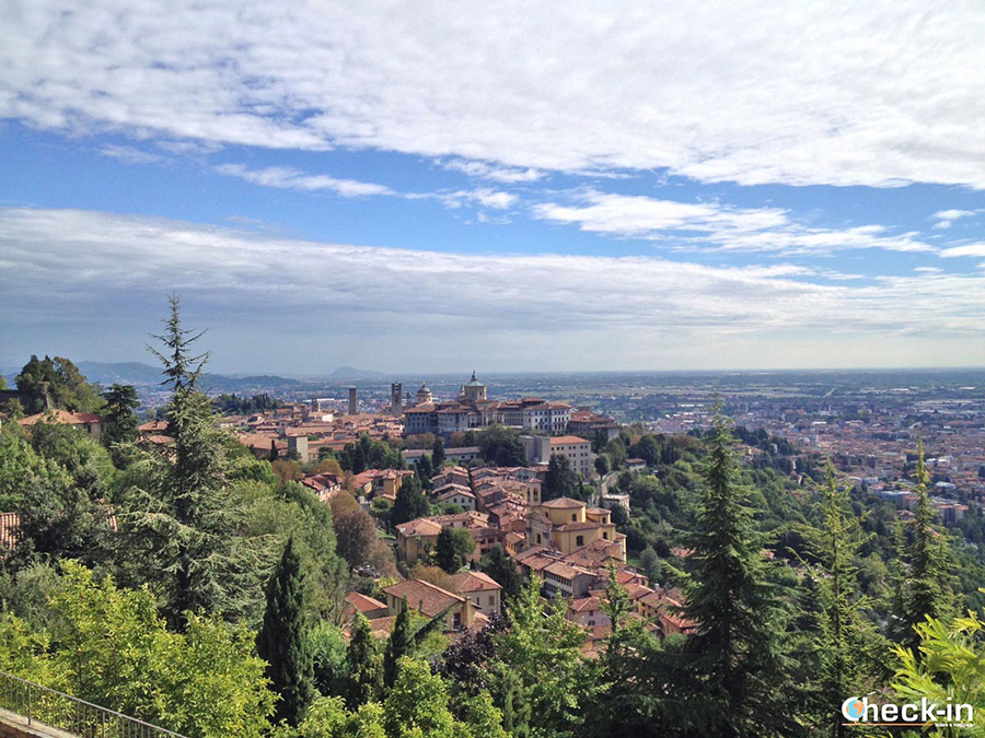 5 things to do in Bergamo: walk up to San Vigilio Castle