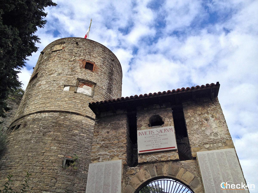 Top attractions to visit in Bergamo: the Rocca (fortress)