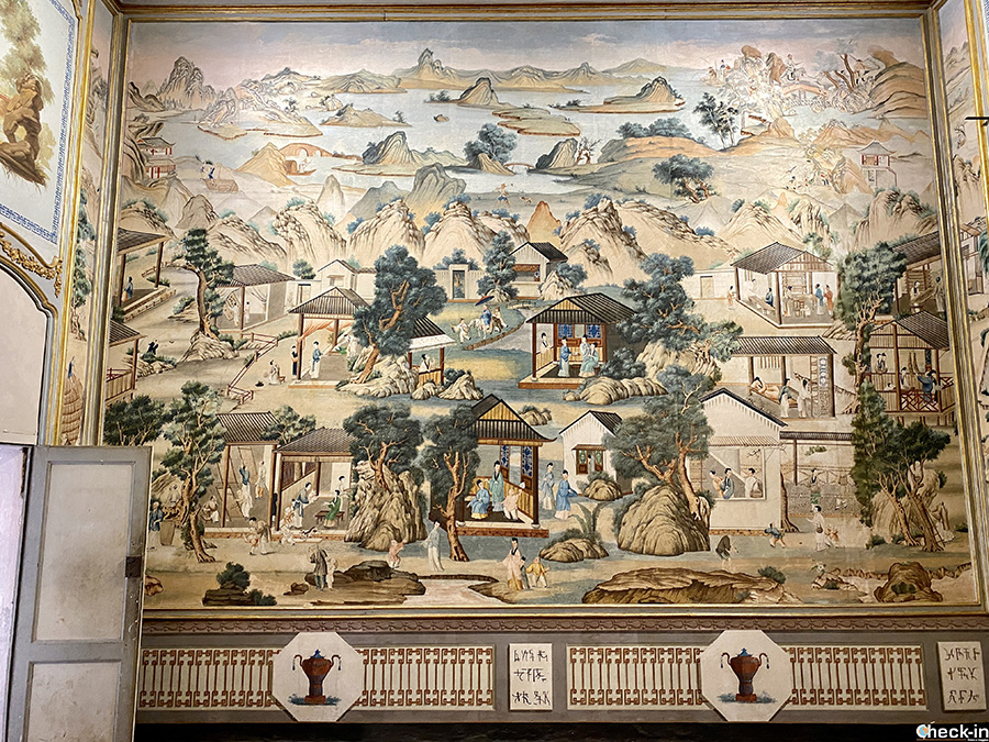 Sale cinesi nel Castello Reale di Govone - Provincia di Cuneo, Piemonte