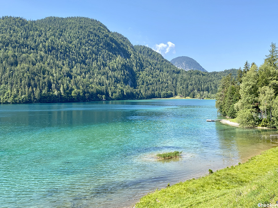 Vacanza estiva nel Wilder Kaiser (Tirolo): camminata lungolago di Hintersteiner See