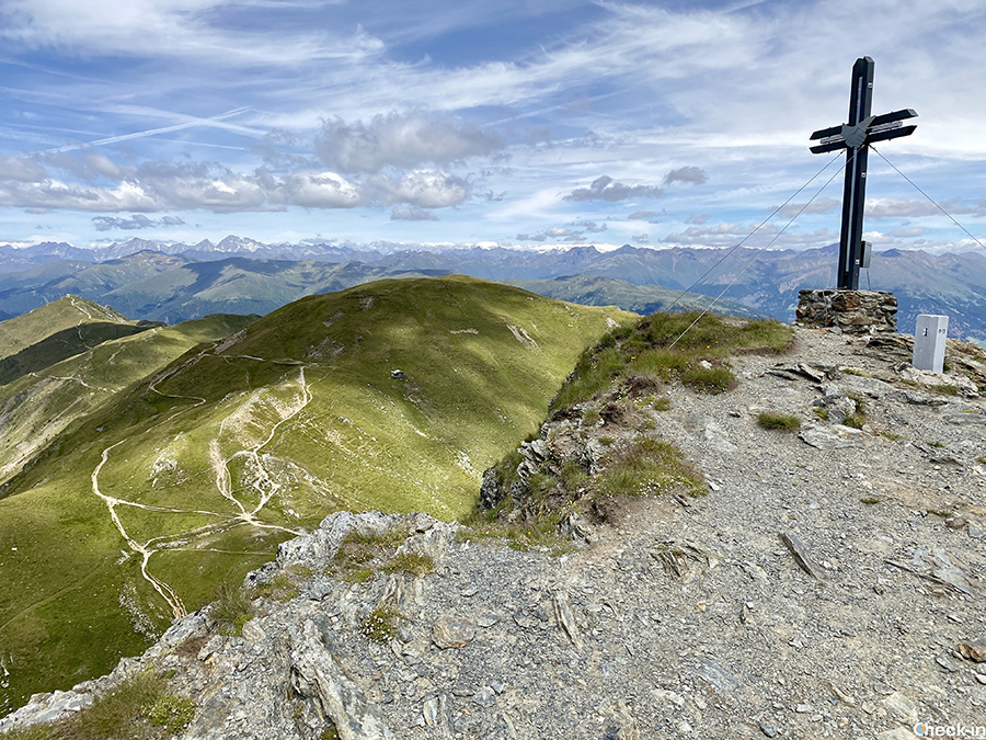 Ascesa sulla cima del M.te Arnese-Hornischegg, tra Alto Adige e Tirolo