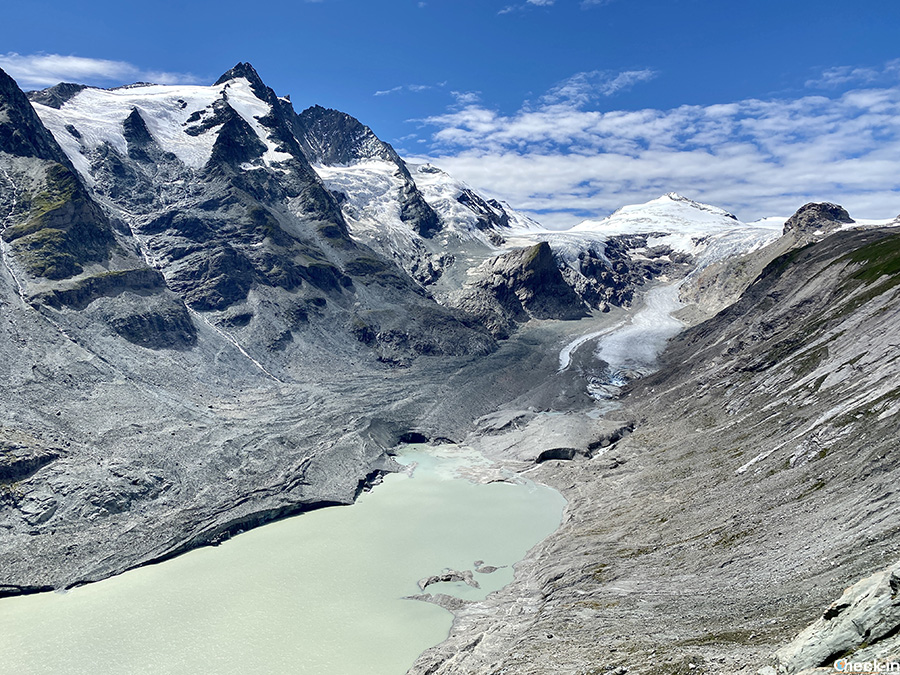 Belvedere Kaiser Franz Josef sul ghiacciaio Pasterze - Strada alpina del Großglockner