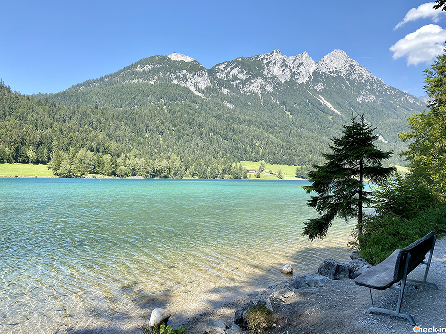 Laghi alpini balneabili in Tirolo: Hintersteiner See (Scheffau am Wilder Kaiser)