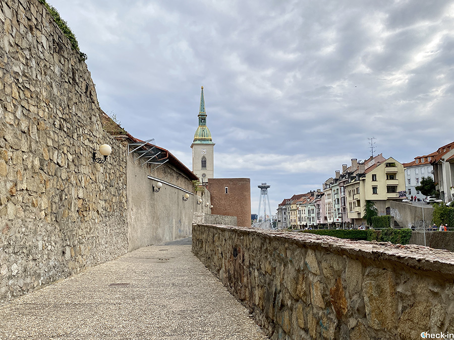 Mura medievali e Duomo di S. Martino - Centro storico di Bratislava