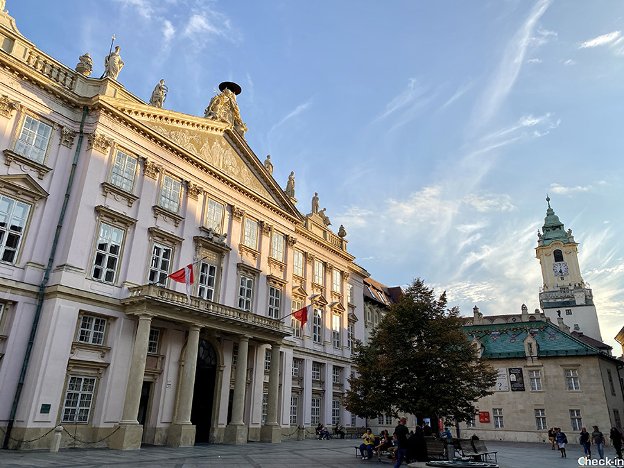 Cosa vedere nel centro storico di Bratislava: Palazzo Primaziale