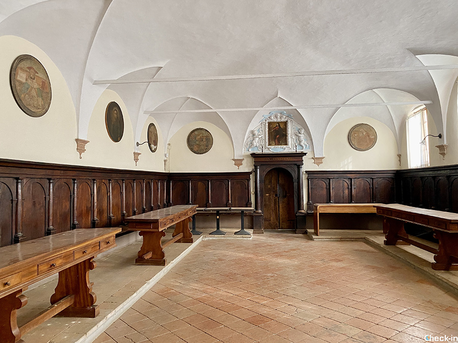Refettorio del Convento dell'Annunziata - Cortemaggiore. Emilia-Romagna